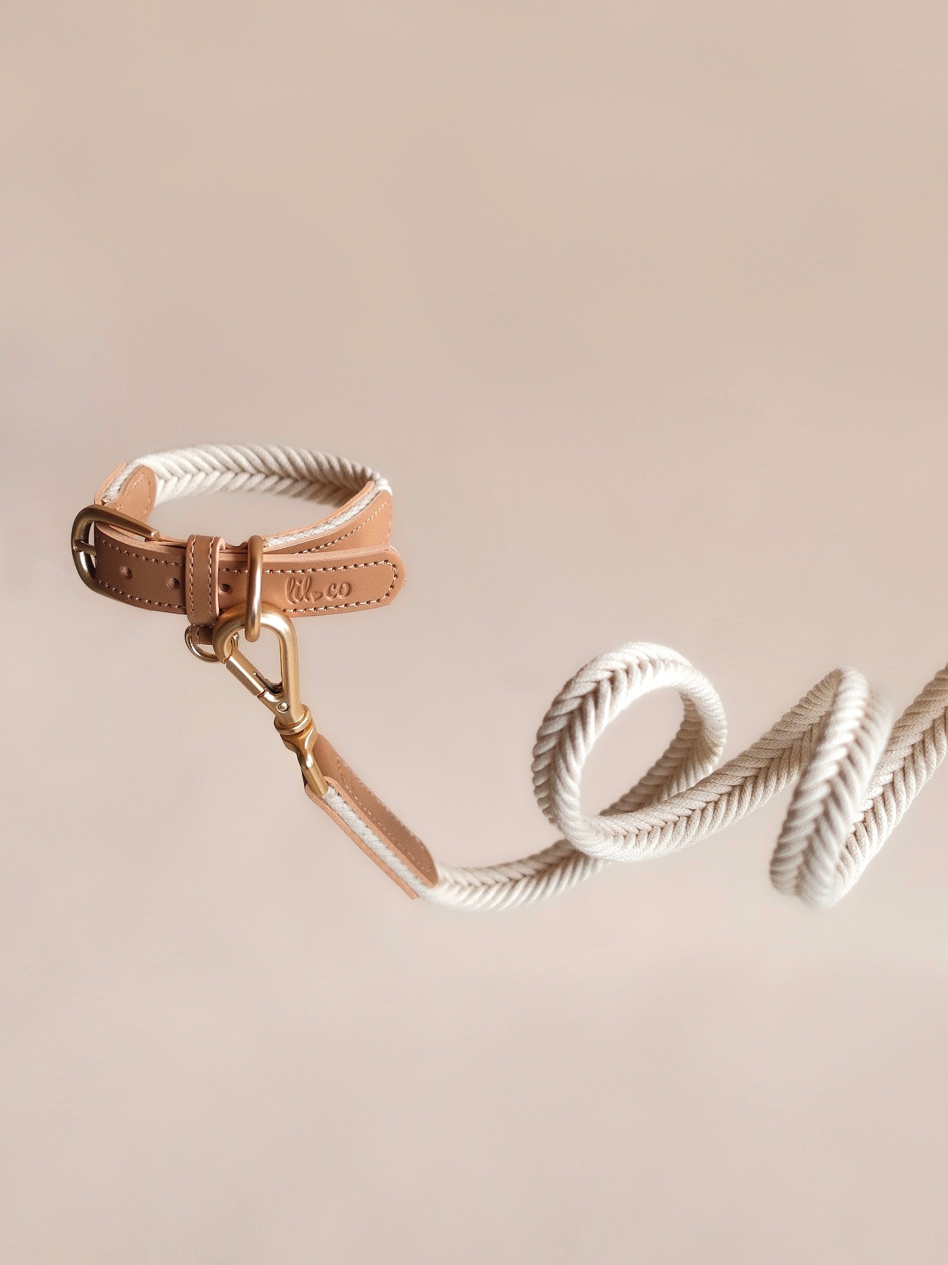 Lilco Braided-Leash | Moonbeam