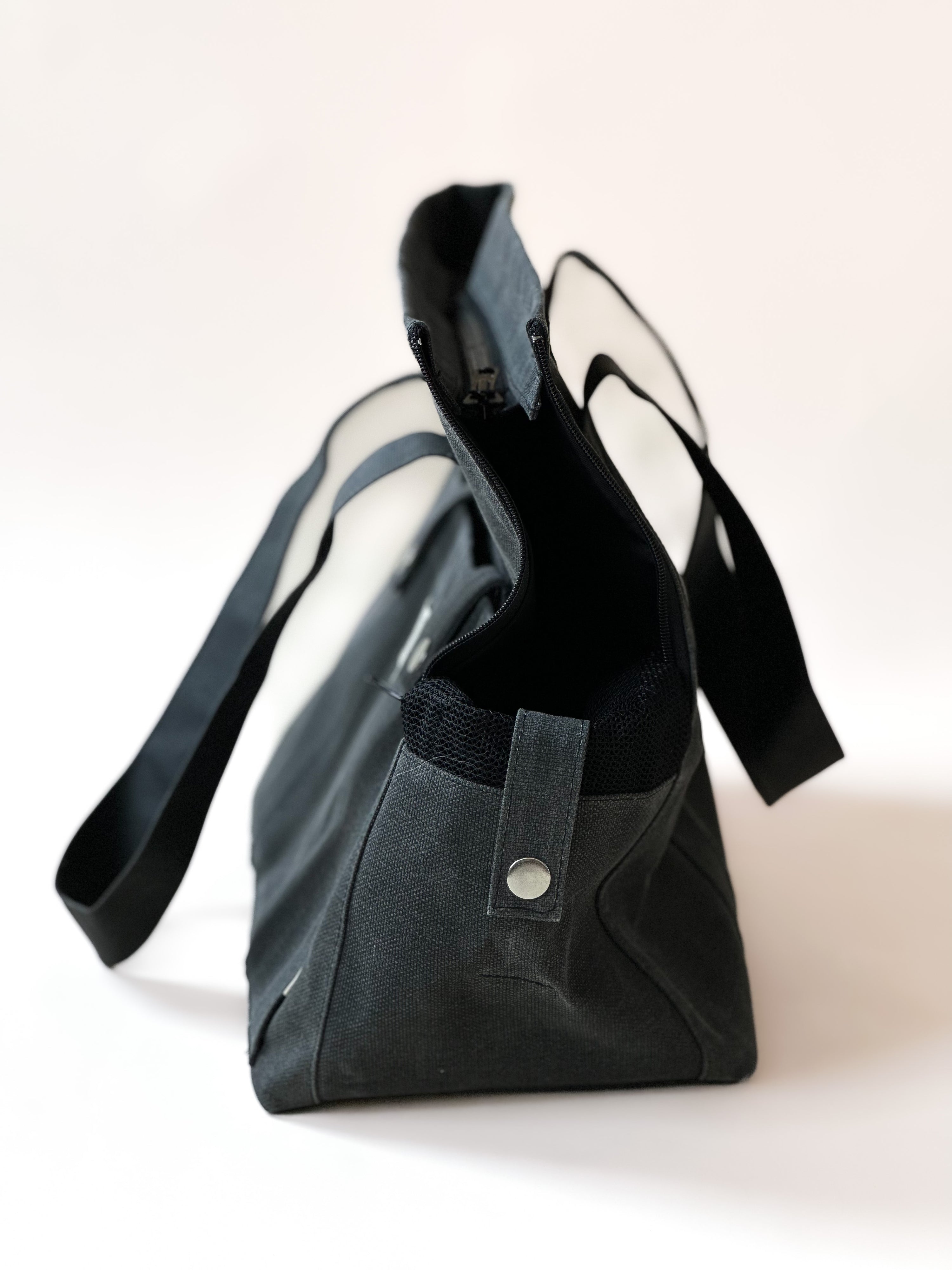 charcoal lilco carrier bag