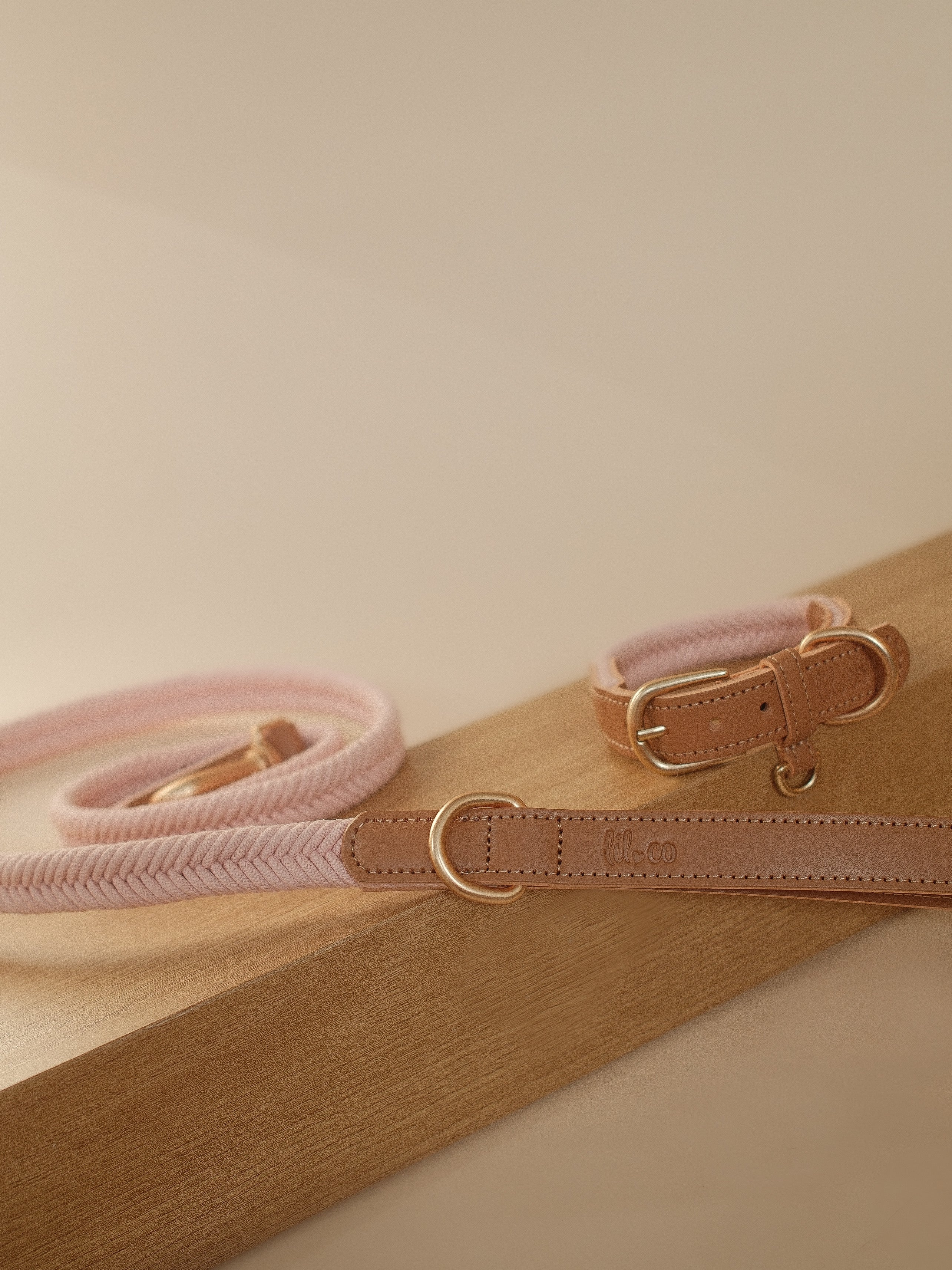 Lilco Braided-Leash | Sunblush